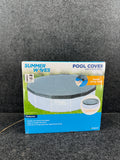 Swimmer Waves Pool Cover