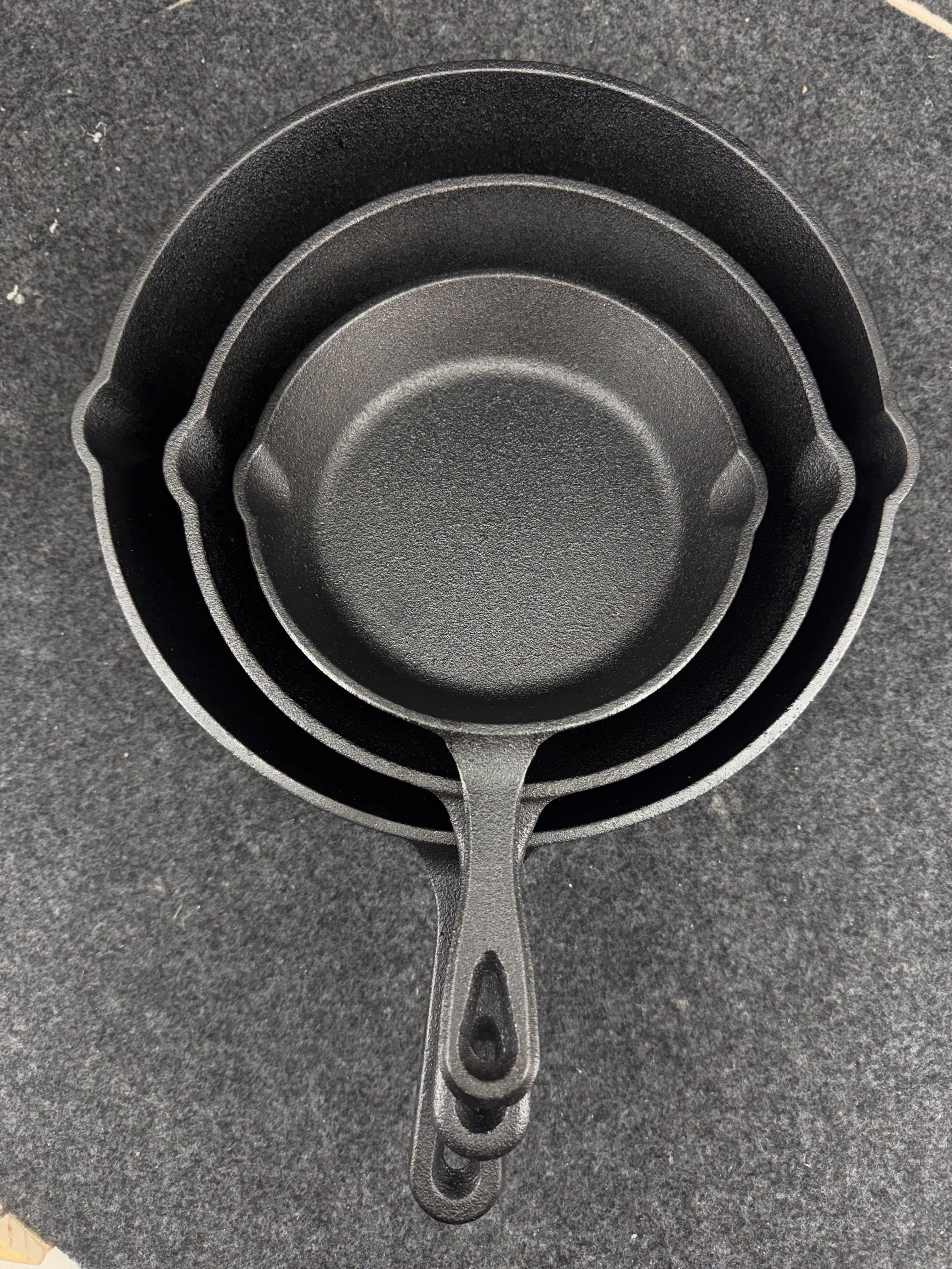 Simple Chef Cast Iron Skillet